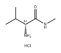 (R)-2-氨基-N,3-二甲基丁酰胺盐酸盐, 202825-94-3, 结构式