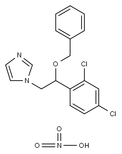 1-[(2RS)-2-Benzyloxy-2-(2,4-dichlor Struktur