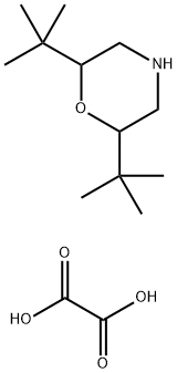 2,6-Di-tert-butylmorpholine oxalate Struktur