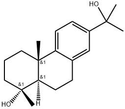18-rabieta-8,11,13-triene-4,15-diol 化学構造式