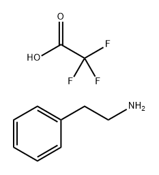 Benzeneethanamine, 2,2,2-trifluoroacetate (1:1) Structure