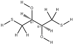 (±)-1,4-Dithiothreitol-d10 结构式