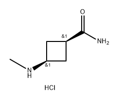 2044705-78-2 (1S,3S)-3-(METHYLAMINO)CYCLOBUTANE-1-CARBOXAMIDE HYDROCHLORIDE, CIS