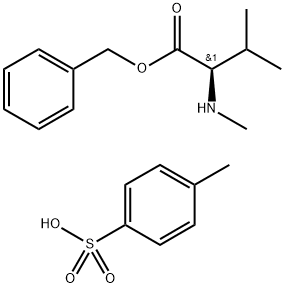 N-Me-D-Val-OBzl·TosOH Structure