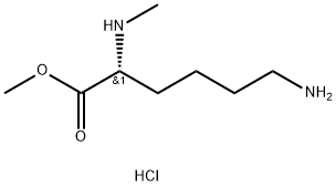 N-ME-D-LYS-OME·HCL, 2044710-62-3, 结构式