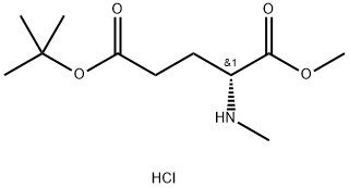 H-N-Me-D-Glu(OtBu)-OMe.HCl Struktur
