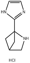 1-(1H-IMIDAZOL-2-YL)-2-AZABICYCLO[2.1.1]HEXANE DIHYDROCHLORIDE 结构式