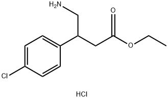 巴氯芬乙酯 结构式