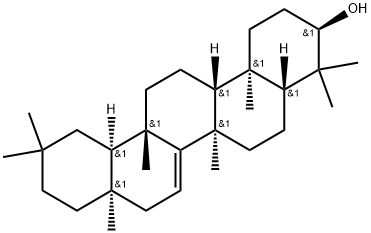 Epitaraxerol Struktur