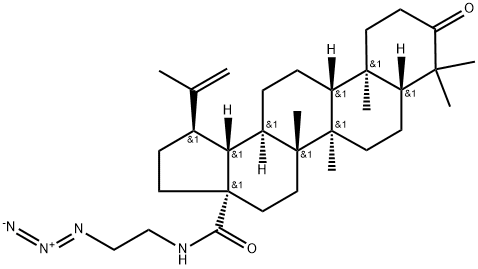 N-(2-AZIDOETHYL)BETULONAMIDE, 2055270-64-7, 结构式