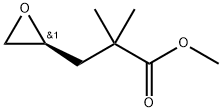 2-Oxiranepropanoic acid, α,α-dimethyl-, methyl ester, (2S)- 结构式