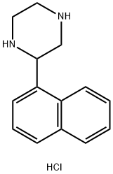 2-(萘-1-基)哌嗪盐酸盐, 2055842-01-6, 结构式