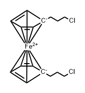 Ferrocene, 1,1'-bis(3-chloropropyl)-|FERROCENE, 1,1'-BIS(3-CHLOROPROPYL)-