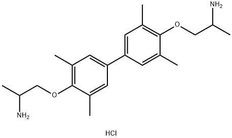 Mexiletine EP Impurity C DiHCl Struktur