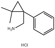 (2,2-DIMETHYL-1-PHENYLCYCLOPROPYL)METHANAMINE HYDROCHLORIDE, 2060000-69-1, 结构式