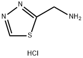 (1,3,4-噻二唑-2-基)甲胺二盐酸盐, 2060063-87-6, 结构式