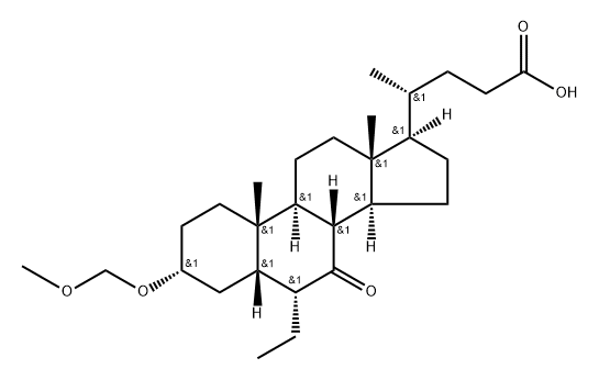 Obeticholic Acid Impurity 13 Struktur