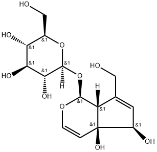单密力特苷, 20633-72-1, 结构式