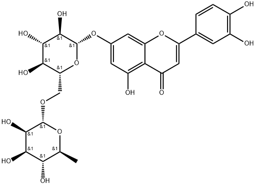 忍冬苷, 20633-84-5, 结构式