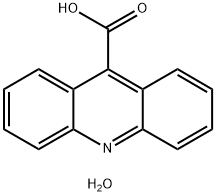 9-ACRIDINECARBOXYLIC ACID HYDRATE  97 Structure