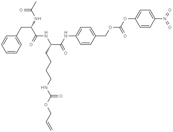 (Ac)Phe-Lys(Alloc)-PABC-PNP
