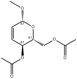 Methyl 4-O,6-O-diacetyl-2,3-dideoxy-β-D-erythro-hexa-2-enopyranoside|