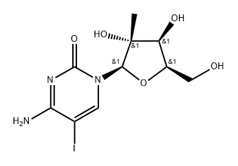 5-Iodo-2'-C-Methyl cytidine Structure