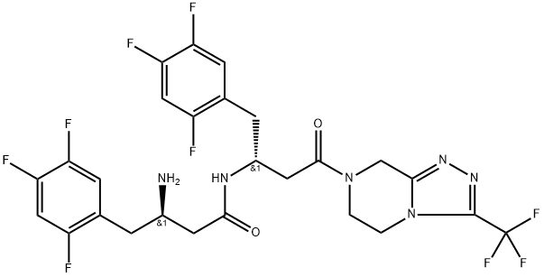 西他列汀杂质14,2072867-07-1,结构式