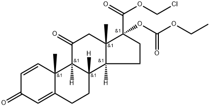 loteprednol Impurity 8, 207670-54-0, 结构式