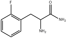 Benzenepropanamide, α-amino-2-fluoro- Structure
