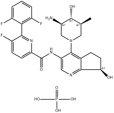 PIM inhibitor 1 (phosphate) Structure