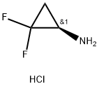 Cyclopropanamine, 2,2-difluoro-, hydrochloride (1:1), (1R)-,2089150-96-7,结构式