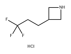 3-(3,3,3-trifluoropropyl)azetidine hydrochloride Struktur