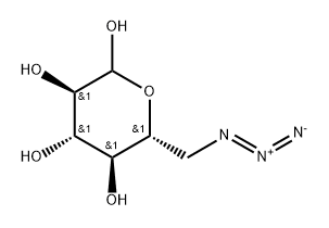 6-叠氮基-6-脱氧D-D-吡喃葡萄糖, 2089473-19-6, 结构式