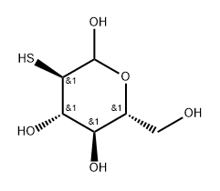 2-Thio-2-deoxy-D-glucose Structure