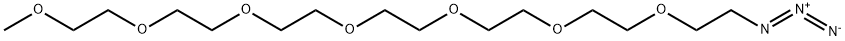 m-PEG7-Azide Structure