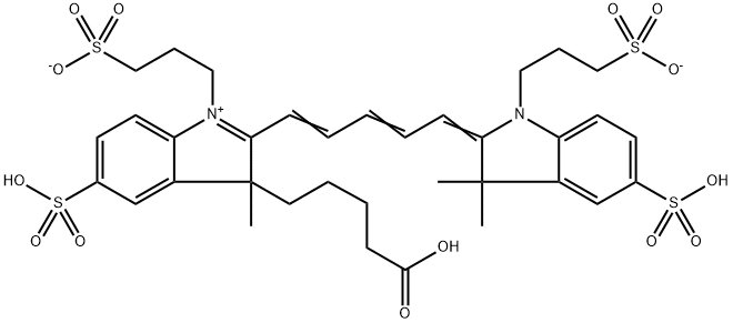 Alexa Fluor 647 Acid, 2090339-69-6, 结构式
