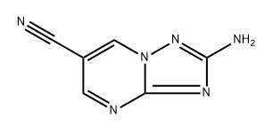 2-amino-[1,2,4]triazolo[1,5-a]pyrimidine-6-carbonitrile,2090735-57-0,结构式