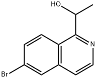 1-(6-溴异喹啉-1-基)乙醇, 2092249-61-9, 结构式