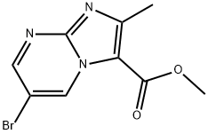 2092770-74-4 methyl 6-bromo-2-methylimidazo[1,2-a]pyrimidine-3-carboxylate