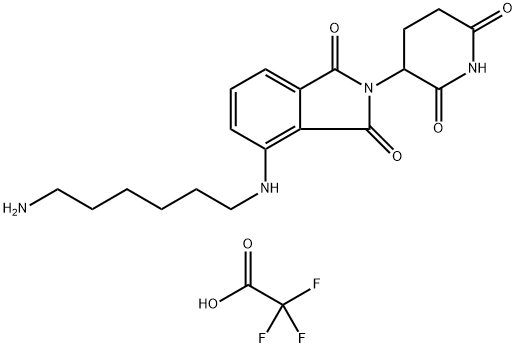 Thalidomide-NH-C6-NH2 TFA Structure