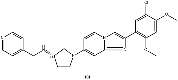 OTS186935 trihydrochloride, 2093401-85-3, 结构式