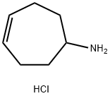 CYCLOHEPT-4-EN-1-AMINE HYDROCHLORIDE 结构式