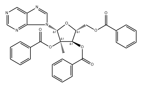 2095417-45-9 化合物 9-(2-C-METHYL-2,3,5-TRI-O-BENZOYL -Β-D-RIBOFURANOSYL) PURINE