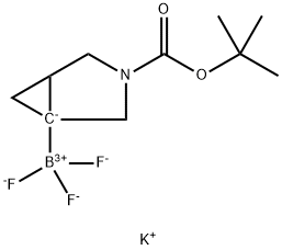 (3-BOC-3-氮杂双环[3.1.0]己烷-1-基)三氟硼酸钾, 2095504-38-2, 结构式