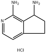 6,7-Dihydro-5H-cyclopenta[c]pyridine-1,7-diamine dihydrochloride Structure