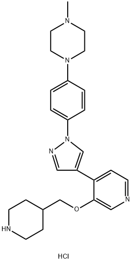 MELK8A HYDROCHLORIDE, 2096992-20-8, 结构式