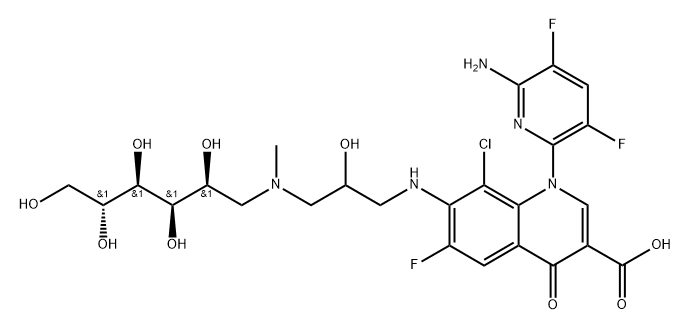 Delafloxacin Impurity 5, 2097714-09-3, 结构式