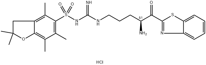 2097864-55-4 异丙基(S,E)-(1-(苯并[D]噻唑-2-基)-1-氧代-5-((2-((2,2,4,6,7-五甲基-2,3-二氢苯并呋喃)-5-磺酰胺基)乙烯基)氨基)戊-2-基)氨基甲酸酯