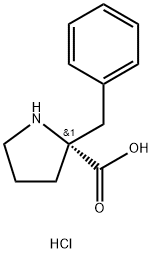 (R)-Α-BENZYL-PROLINEHCL, 2098693-96-8, 结构式